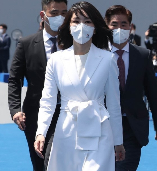 윤석열 대통령 부인 김건희 여사. <연합뉴스>